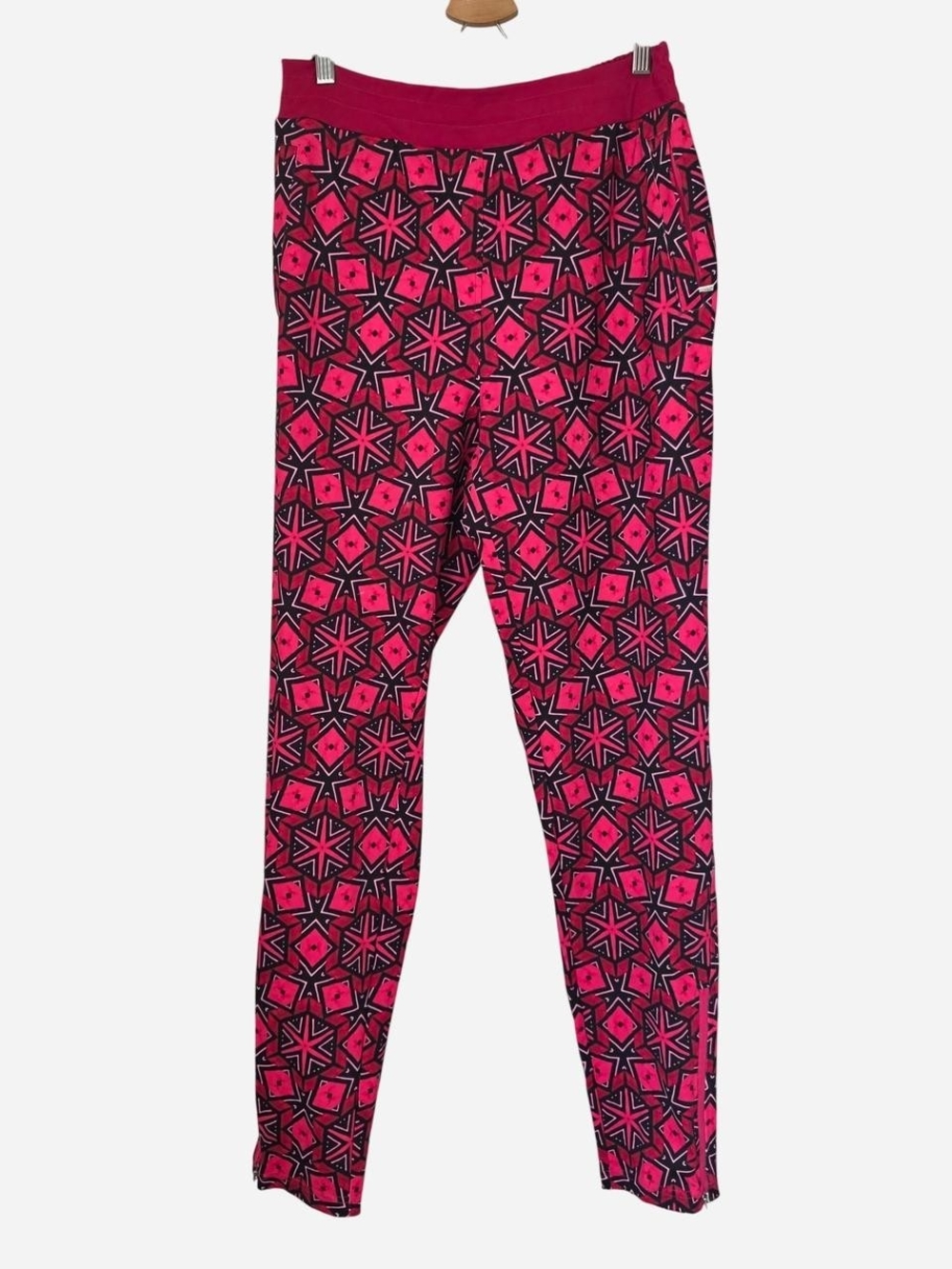 Sassy Jones Pink & Black Geo-Print Track Jacket and Joggers - Picture 3 of 4